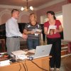16-17 июня 2007 года Семинар г.Краснодар - вручение благодарностей организаторам семинара Ирине и Мариете